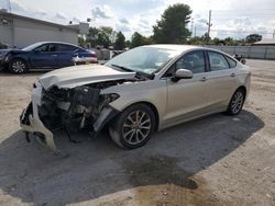 Salvage cars for sale at Lexington, KY auction: 2017 Ford Fusion SE