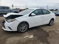 Vehiculos salvage en venta de Copart Chicago Heights, IL: 2014 Toyota Corolla L