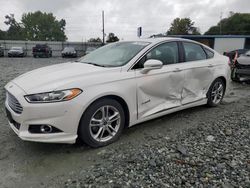 Salvage Cars with No Bids Yet For Sale at auction: 2016 Ford Fusion Titanium HEV