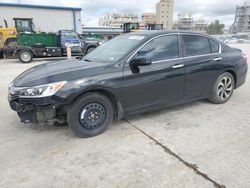 Salvage cars for sale from Copart New Orleans, LA: 2016 Honda Accord EXL