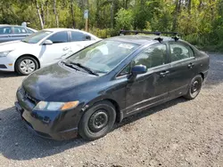 Honda salvage cars for sale: 2008 Honda Civic LX