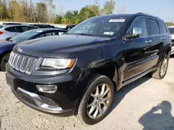 Jeep salvage cars for sale: 2014 Jeep Grand Cherokee Summit