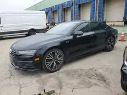 Audi salvage cars for sale: 2017 Audi A7 Prestige