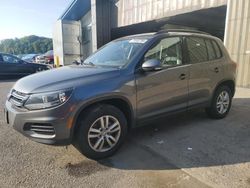 Salvage cars for sale at East Granby, CT auction: 2016 Volkswagen Tiguan S