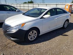 Salvage cars for sale at Elgin, IL auction: 2012 Hyundai Sonata GLS