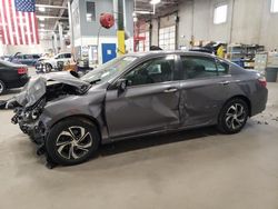 Honda salvage cars for sale: 2016 Honda Accord LX