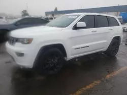 Carros salvage para piezas a la venta en subasta: 2021 Jeep Grand Cherokee Laredo