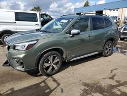 Salvage cars for sale at Woodhaven, MI auction: 2020 Subaru Forester Touring