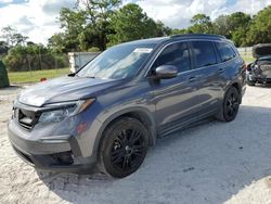 Salvage cars for sale from Copart Fort Pierce, FL: 2021 Honda Pilot SE