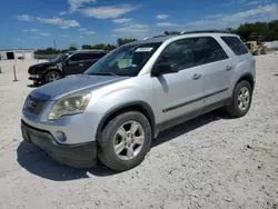 Salvage cars for sale at auction: 2009 GMC Acadia SLE