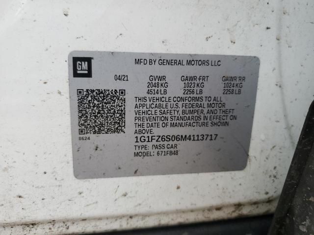 2021 Chevrolet Bolt EV Premier