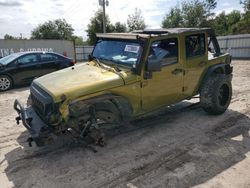 Jeep Vehiculos salvage en venta: 2010 Jeep Wrangler Unlimited Sport