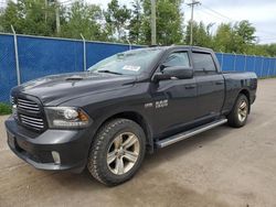 Salvage cars for sale from Copart Moncton, NB: 2015 Dodge RAM 1500 Sport