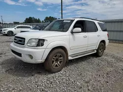 Salvage cars for sale at Montgomery, AL auction: 2004 Toyota Sequoia Limited