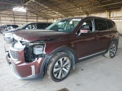 Salvage cars for sale at Phoenix, AZ auction: 2021 KIA Telluride S