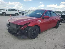 Salvage cars for sale at Houston, TX auction: 2023 Hyundai Elantra SEL