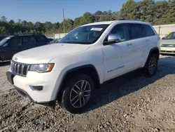 Salvage cars for sale at Ellenwood, GA auction: 2017 Jeep Grand Cherokee Limited