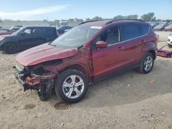 Salvage cars for sale at Kansas City, KS auction: 2016 Ford Escape SE