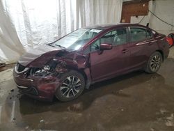 Salvage cars for sale at Ebensburg, PA auction: 2014 Honda Civic EX