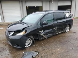 Salvage cars for sale at Grenada, MS auction: 2011 Toyota Sienna XLE