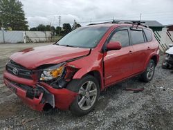 Salvage cars for sale at Seaford, DE auction: 2008 Toyota Rav4 Sport