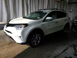 Toyota salvage cars for sale: 2017 Toyota Rav4 HV Limited