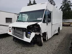 Salvage trucks for sale at Graham, WA auction: 2022 Freightliner Chassis M Line WALK-IN Van