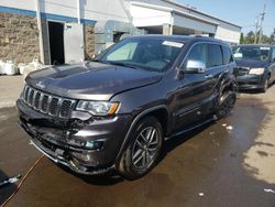 Jeep Grand Cherokee salvage cars for sale: 2017 Jeep Grand Cherokee Limited