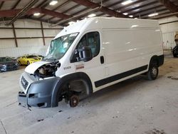 Salvage cars for sale at Lansing, MI auction: 2021 Dodge RAM Promaster 2500 2500 High