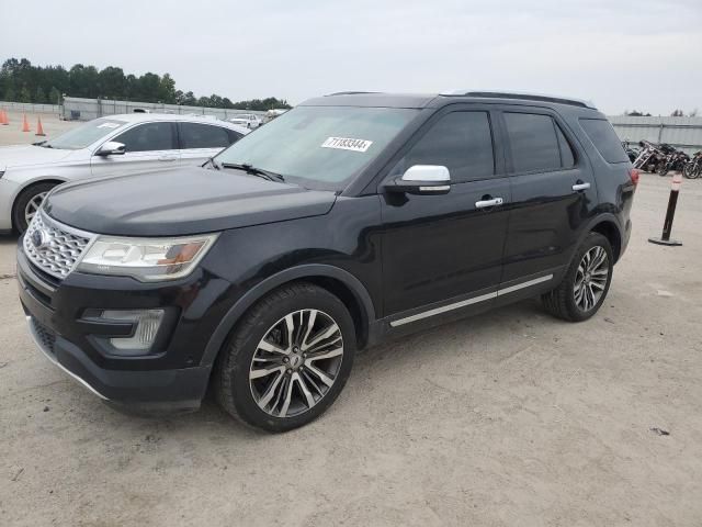 2016 Ford Explorer Platinum