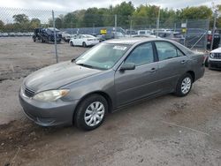 Salvage cars for sale at Chalfont, PA auction: 2006 Toyota Camry LE