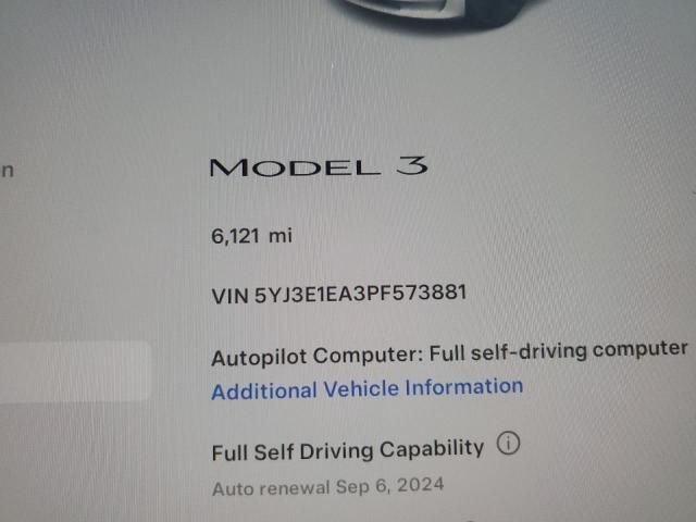 2023 Tesla Model 3