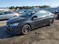 Nissan salvage cars for sale: 2017 Nissan Sentra S