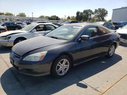 Salvage cars for sale at Sacramento, CA auction: 2006 Honda Accord EX