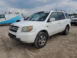 Salvage cars for sale at Houston, TX auction: 2006 Honda Pilot EX