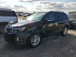 Salvage cars for sale at Cahokia Heights, IL auction: 2015 KIA Sorento LX