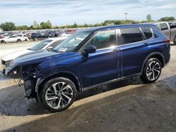 Salvage cars for sale at Indianapolis, IN auction: 2023 Mitsubishi Outlander SE