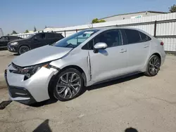 Salvage cars for sale at Bakersfield, CA auction: 2021 Toyota Corolla SE