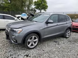 2017 BMW X3 XDRIVE28I en venta en Cicero, IN