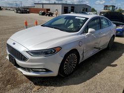 Salvage cars for sale at Elgin, IL auction: 2017 Ford Fusion Titanium Phev