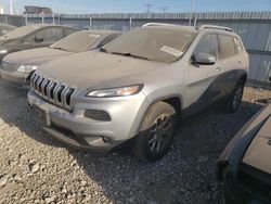 Salvage cars for sale from Copart Elgin, IL: 2015 Jeep Cherokee Latitude