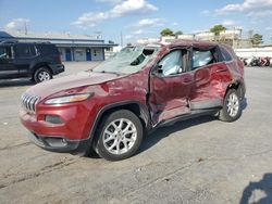 Salvage cars for sale at Tulsa, OK auction: 2017 Jeep Cherokee Latitude