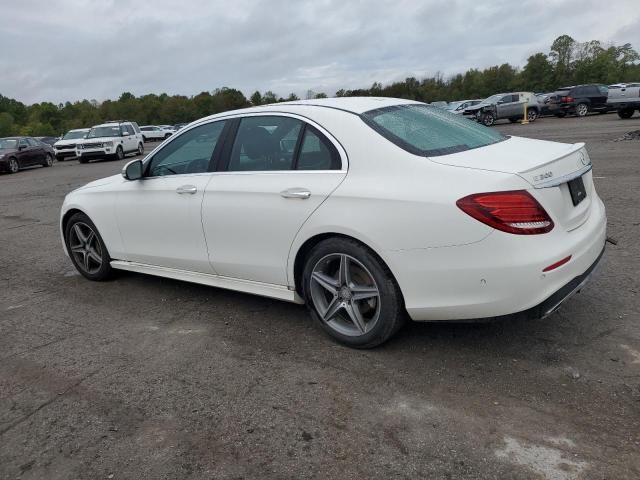 2017 Mercedes-Benz E 300 4matic