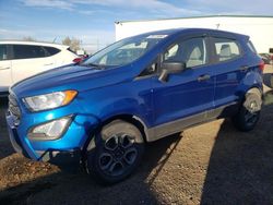 Salvage cars for sale at Rocky View County, AB auction: 2020 Ford Ecosport S