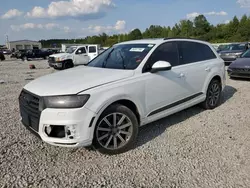 Audi salvage cars for sale: 2017 Audi Q7 Premium Plus