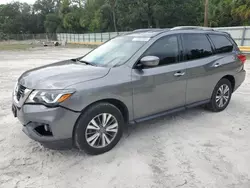 Salvage cars for sale at Fort Pierce, FL auction: 2020 Nissan Pathfinder SL