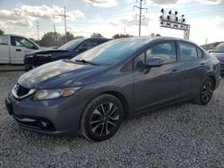 Salvage cars for sale from Copart Columbus, OH: 2013 Honda Civic EXL