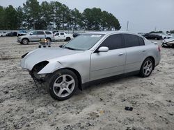 Salvage cars for sale at Loganville, GA auction: 2004 Infiniti G35