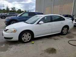 Chevrolet salvage cars for sale: 2011 Chevrolet Impala LT