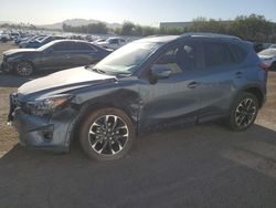 Salvage cars for sale at Las Vegas, NV auction: 2016 Mazda CX-5 GT